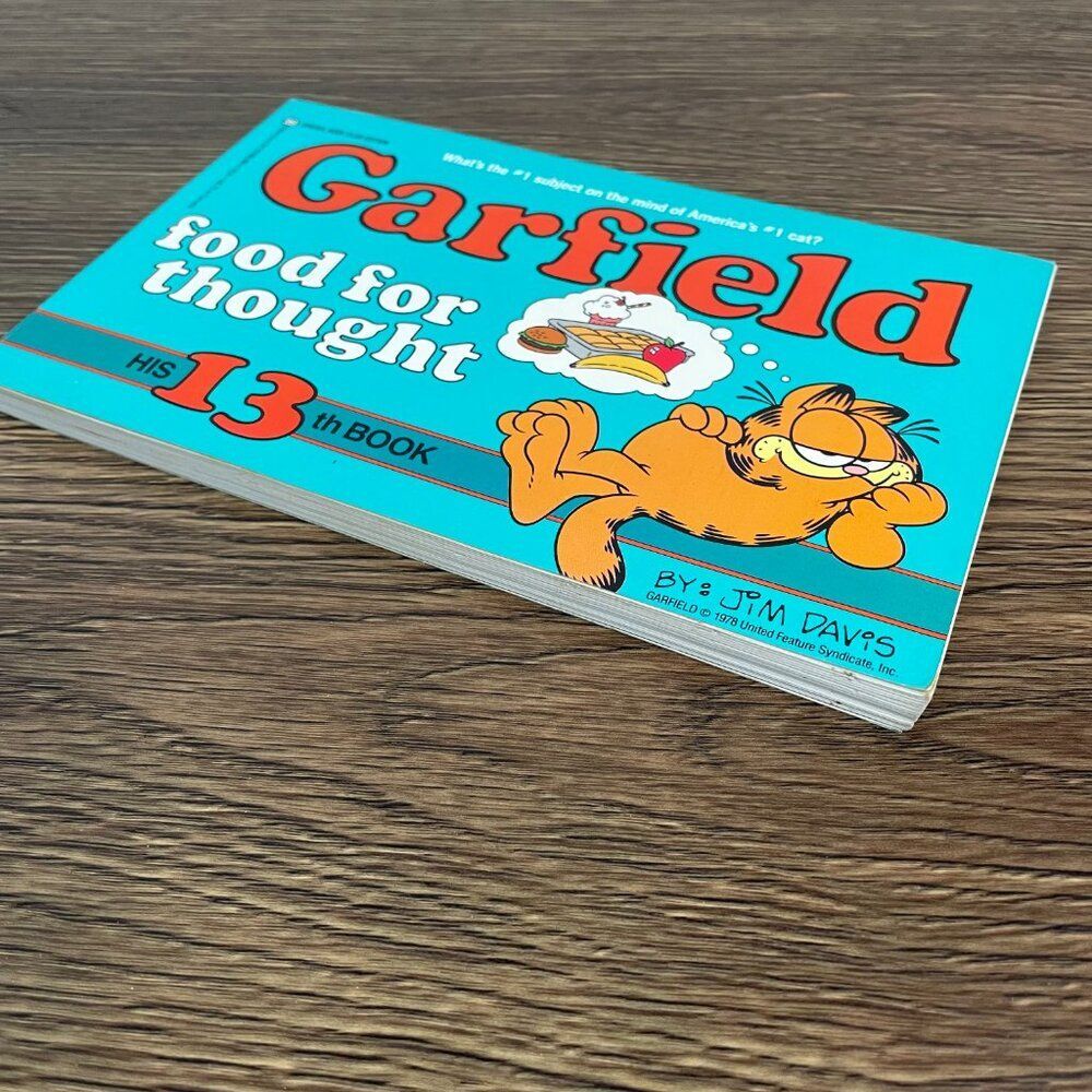 Vintage Garfield: Food for Thought (His 13th Book) by Jim Davis - Classic Comics - Picture 8 of 8